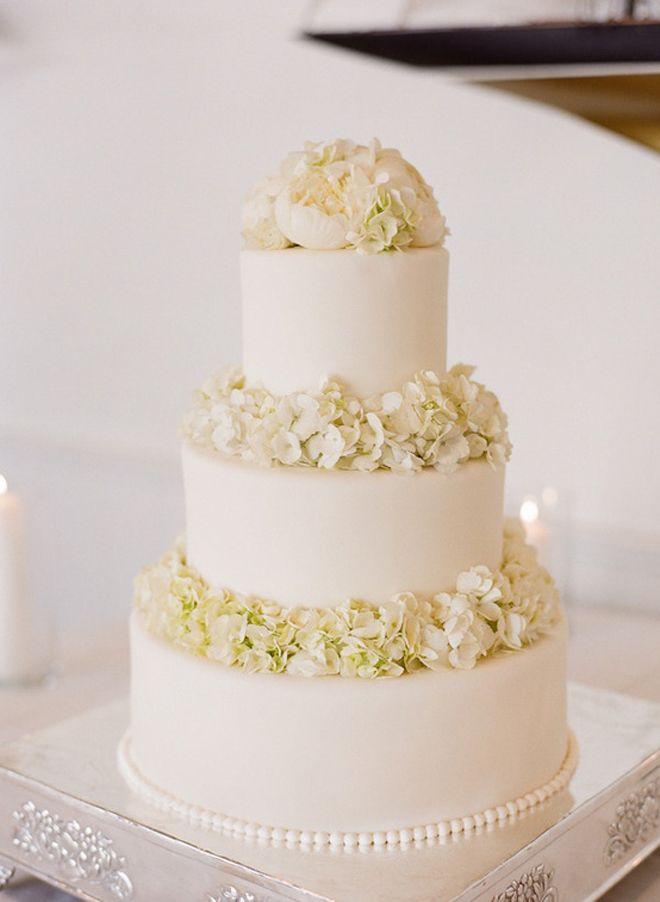 Wedding - All White Wedding Cakes