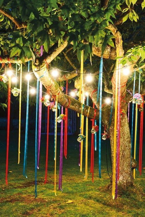 Hochzeit - Fun Outdoor Birthday Party Décor Ideas