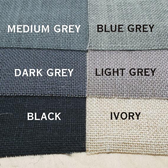 زفاف - Grey Burlap fabric