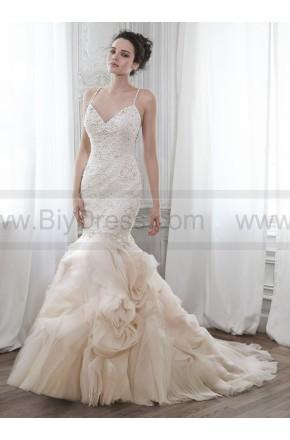 Hochzeit - Maggie Sottero Bridal Gown Yasmina / 5MR163