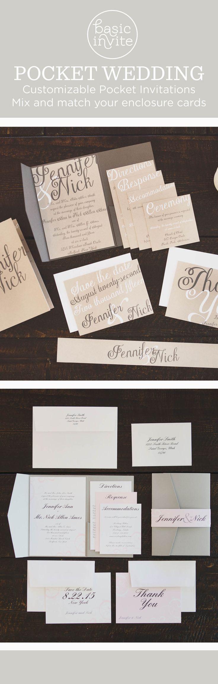 Hochzeit - Paper, Invitations, Save-the-Dates, Menu Cards Etc!