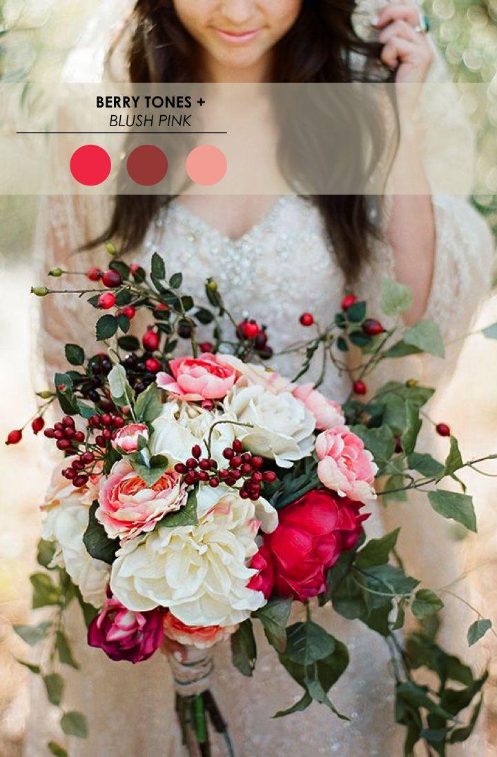 Mariage - 5 Winter Wedding Color Palettes