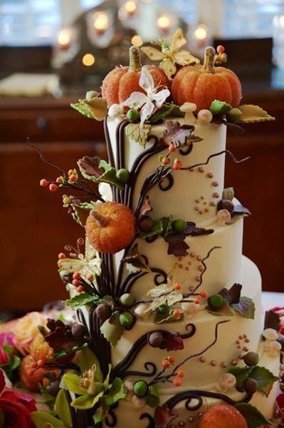 زفاف - Thanksgiving Cake Ideas
