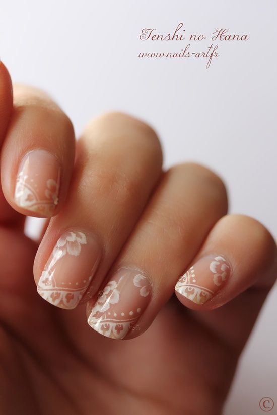 Mariage - Beauty Applied~Face, Body, Hair, Nails & Make Up! / Lace Nails
