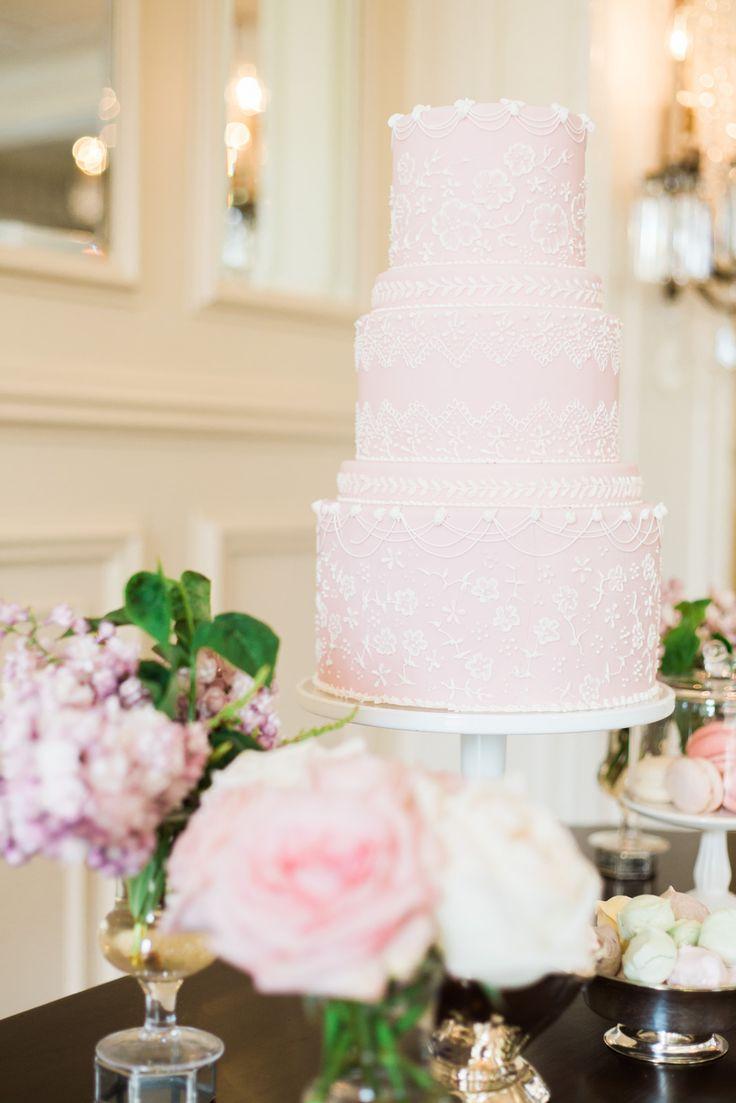 Hochzeit - Pink Wedding Cake