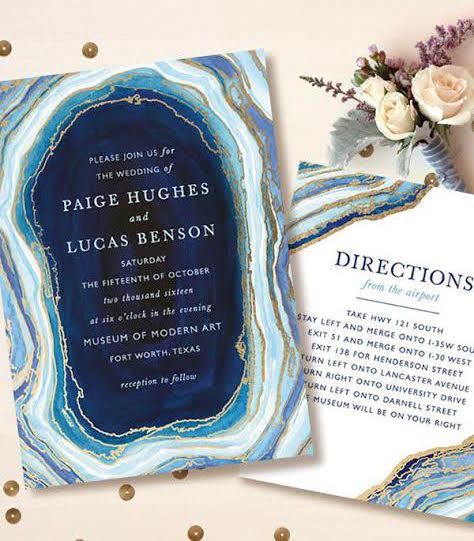 Wedding - 19 Wedding Invitations That Are Artistic Masterpieces