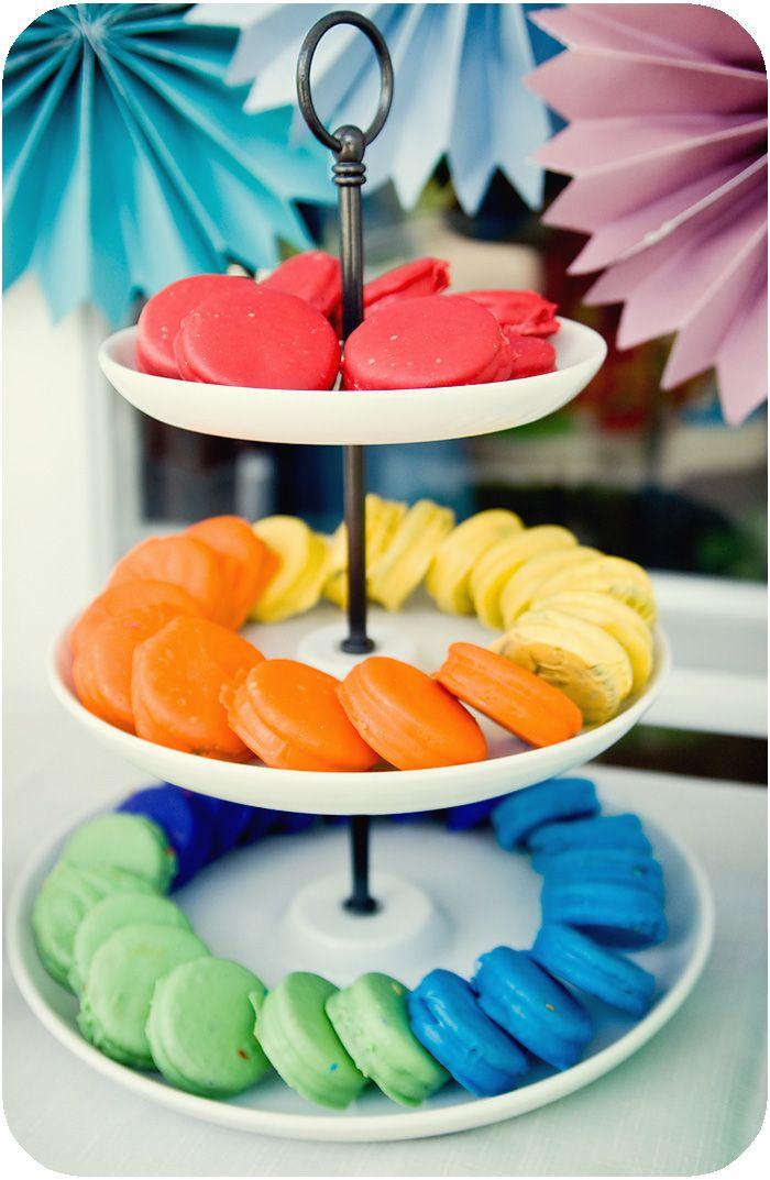 Wedding - DIY Summer Rainbow Party Full Of Ideas - THE Place For All Things Party!