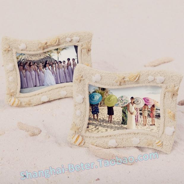 Mariage - Free Shipping 100pcs Seaside Sand and Shell Place card Holder SZ029 Wedding Souvenir from Reliable MX suppliers on Shanghai Beter Gifts Co., Ltd. 
