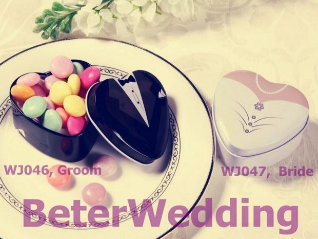 Hochzeit - 50pair novelty chocolate box party supplies WJ046   WJ047 items craft supplies birthday gift from Reliable birthday gift box suppliers on Shanghai Beter Gifts Co., Ltd. 