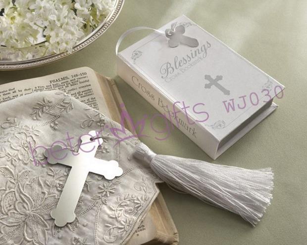 Wedding - Free Shipping 200box Best Baby Baptism Party Gifts WJ030 Blessings Silver Cross Bookmark wedding giveaways from Reliable wedding centerpiece giveaway suppliers on Shanghai Beter Gifts Co., Ltd. 