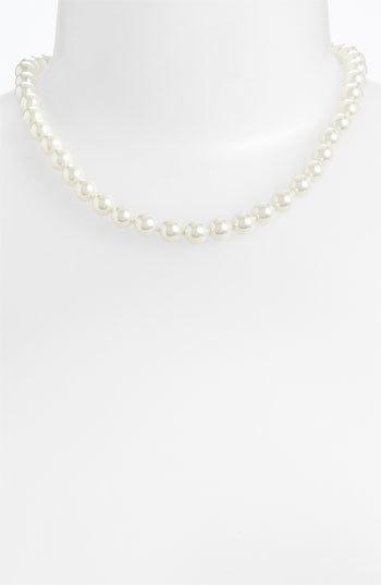 زفاف - Givenchy Glass Pearl Necklace