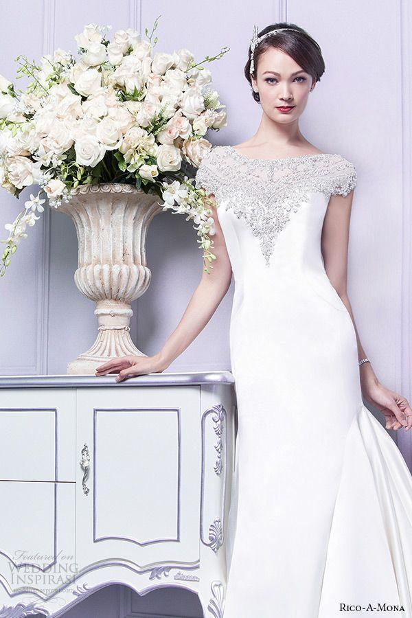 زفاف - Rico-A-Mona 2015 Wedding Dresses — Parisian Blush Bridal Collection