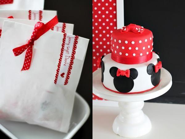Hochzeit - Minnie Mouse Themed Birthday Party - Kara's Party Ideas - The Place For All Things Party