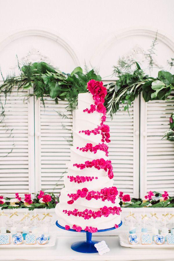 Свадьба - Romantic Santorini Wedding Inspiration