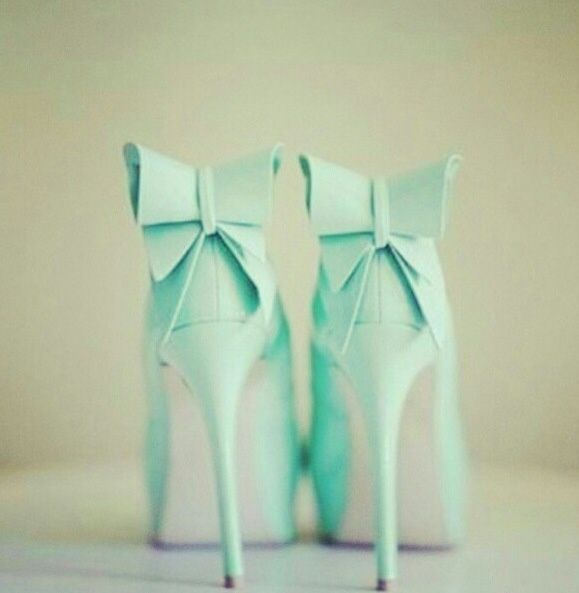 Hochzeit - Mint Bridal Shoes