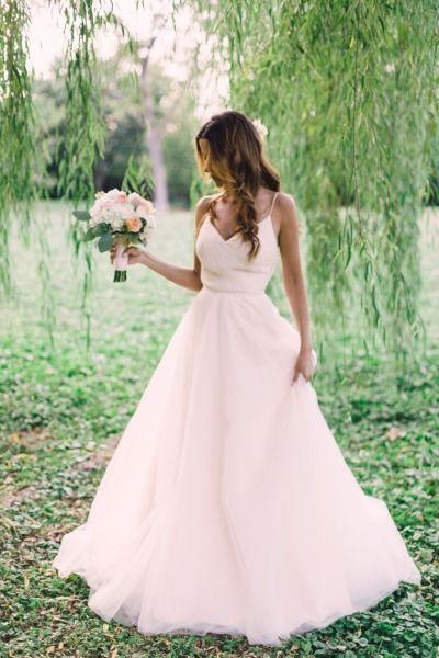 Hochzeit - The Prettiest Blush Pink Wedding Dresses