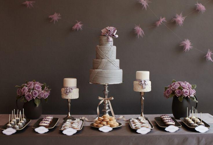 Hochzeit - How To Style A Dessert Table   Tips From Amy Atlas