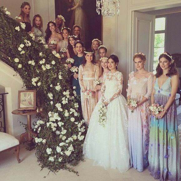 Свадьба - Inside The Magic Of Noor Fares' Over-the-Top French Wedding To Alexandre Al Khawam