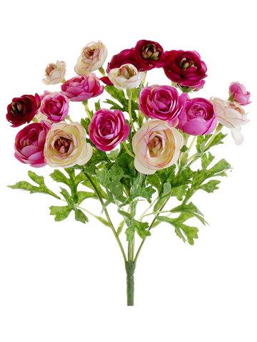 Hochzeit - Silk Ranunculus Bouquet in Variety of Pinks/ Cream, Wedding Bouquet Flowers      Simply Beautiful!