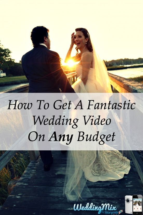 Свадьба - How To Get A Fantastic Wedding Video On Any Budget