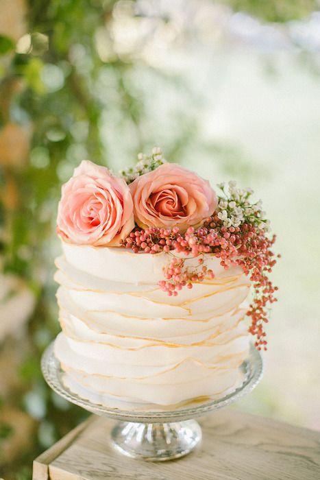 Hochzeit - 10 Gorgeous Textured Wedding Cakes