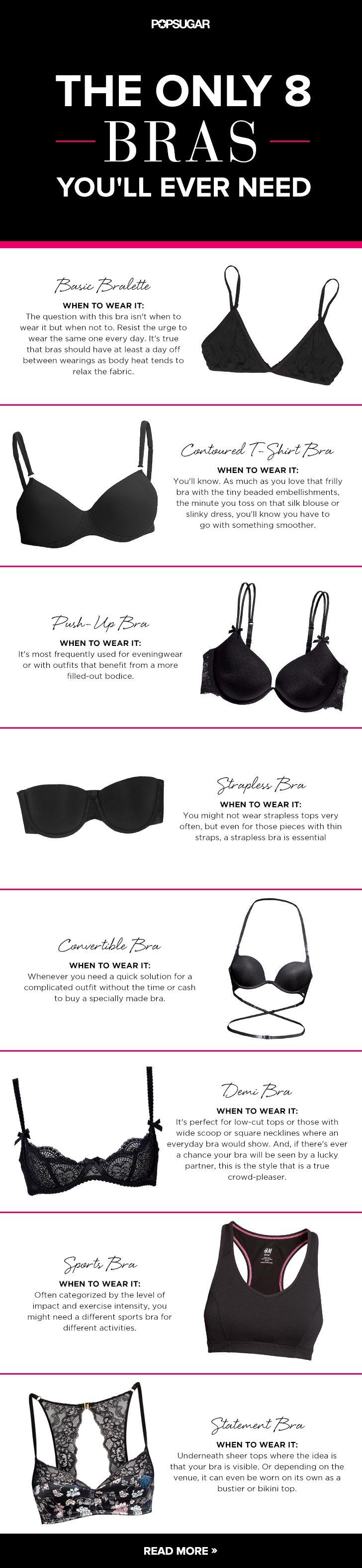 Hochzeit - The Only 8 Bras You'll Ever Need
