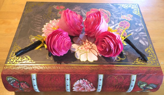 زفاف - Hot pink Peony boutonniere, Paper flower Groom boutonniere, Made in your choice of colors, Prom boutonniere, Fake Flower Corsages, Corsages