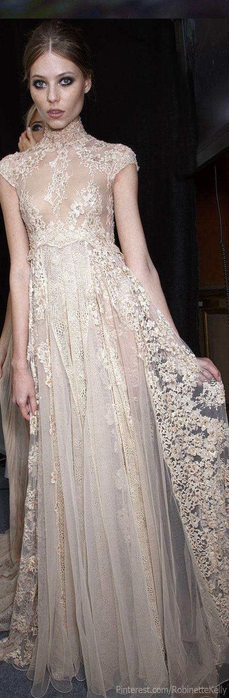 Hochzeit - Zuhair Murad At Couture Fall 2013 (Backstage)