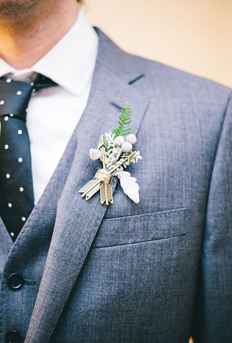Mariage - Groom's Boutonniere Ideas