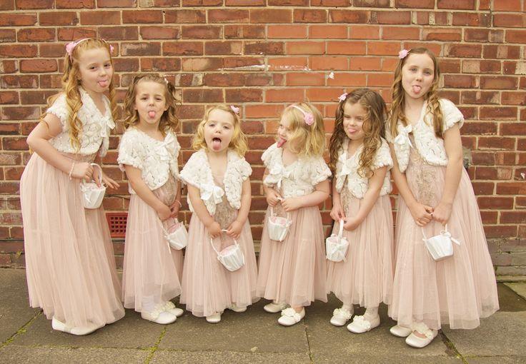 Hochzeit - The Flower Girls: Adorable, Angelic And Agitated