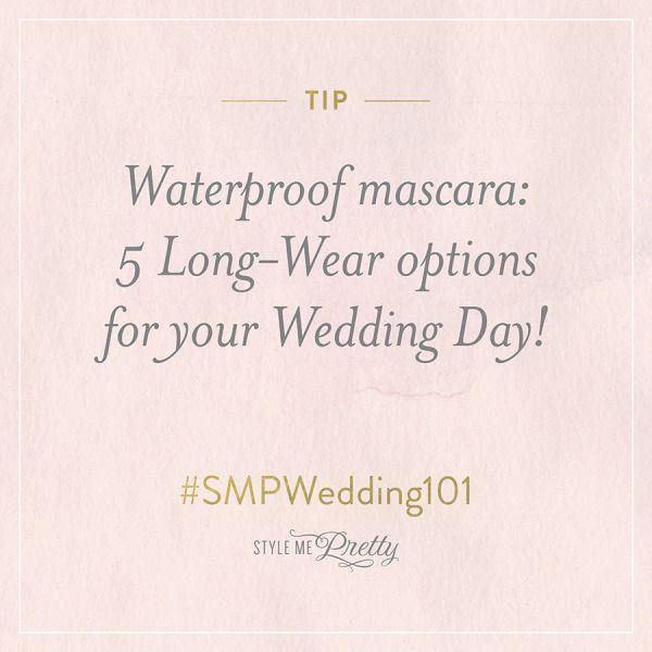 Свадьба -  – 5 Long-Wear Mascaras For Your Wedding Day