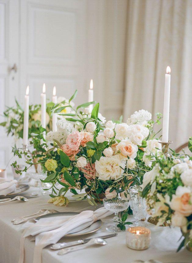 Mariage - Charming French Wedding Inspiration At Chateau De Varennes