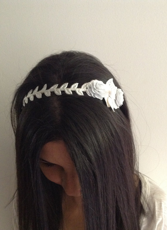 Свадьба - wedding custom design, handmade, bridal headband, hair accessories, Girl Headband, headband, special occasion headband