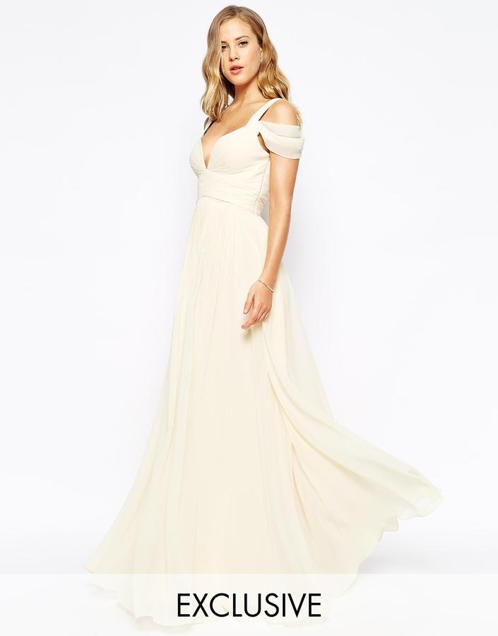 Wedding - Forever Unique Sweetheart Maxi Dress With Off Shoulder