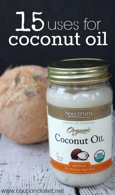 Hochzeit - 15 Uses For Coconut Oil