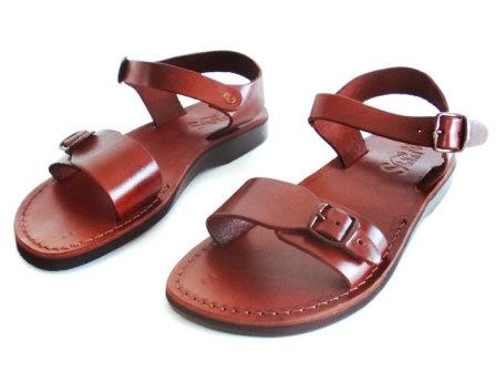 زفاف - SALE ! New Leather Sandals KIBUTZ Women's Shoes Thongs Flip Flops Flats Slides Slippers Biblical Bridal Wedding Colored Footwear Designer