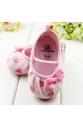 زفاف - Designer Baby Pink Newborn Kids Shoes for Young Indian Infants and Toddlers