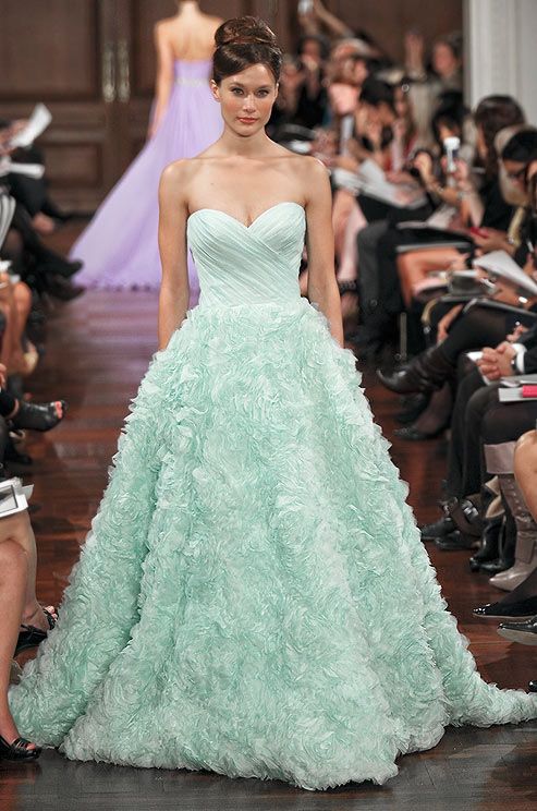 Свадьба - 36 Colorful Wedding Gowns That Prove You Don't Have To Wear White