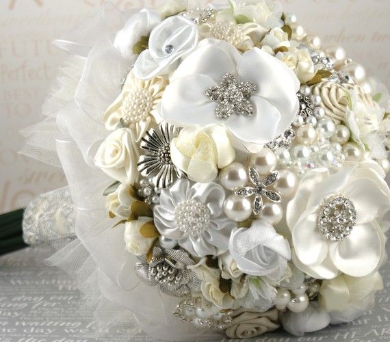 Hochzeit - Wedding Bouquets BROOCH
