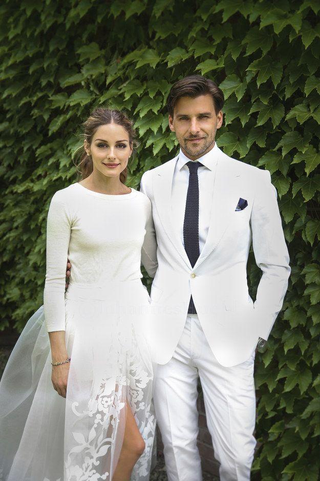 Hochzeit - Olivia Palermo Wore A Sweater And Shorts At Her Wedding Last Weekend