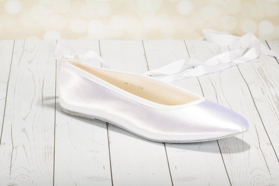 زفاف - Flat Ballet Slipper - Flat Shoe- Ballet Shoe - Wedding Shoe -Choose From Over 200 Color Choices - Custom Wedding Shoe -Custom Ballet Slipper