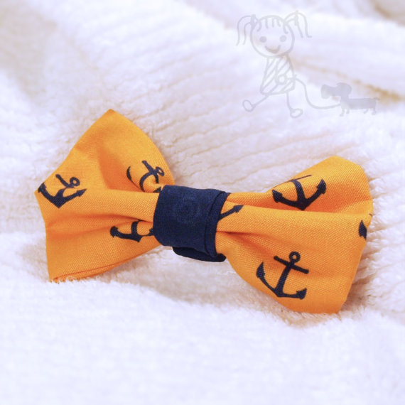 Mariage - Medium (4.5 inches x 3 inches) Snap-On Bowtie: Offshore