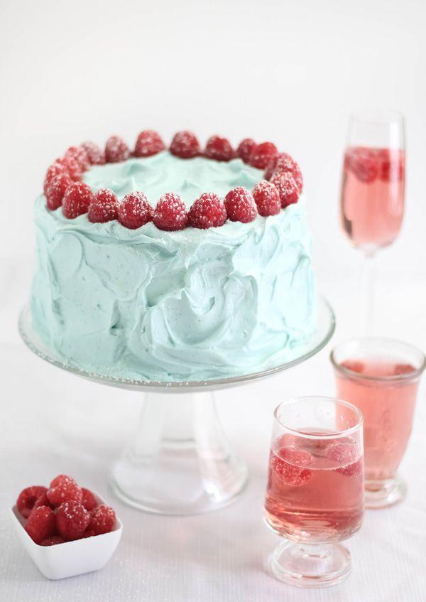 Wedding - Raspberry Rosé Cake For Better Homes And Gardens