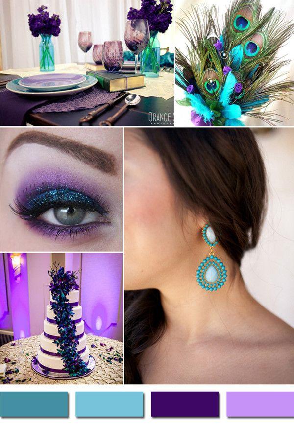 Hochzeit - Fabulous 10 Wedding Color Scheme Ideas For Fall 2014 Trends