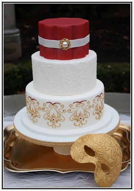 Mariage - Cranberry And Gold Wedding