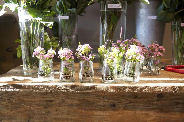 Mariage - Glass Jar Typography {Oh Happy Day}