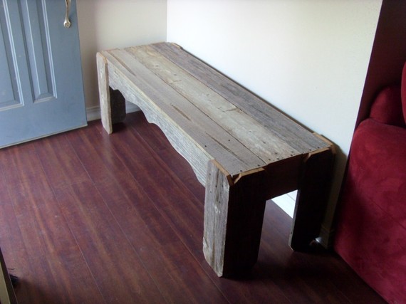 Hochzeit - Wedding Benches. Rustic Wedding Ceremony Seating. Reception Seating. Wedding Decorations Eco Friendly Furniture Country Barn Entry Way Bench