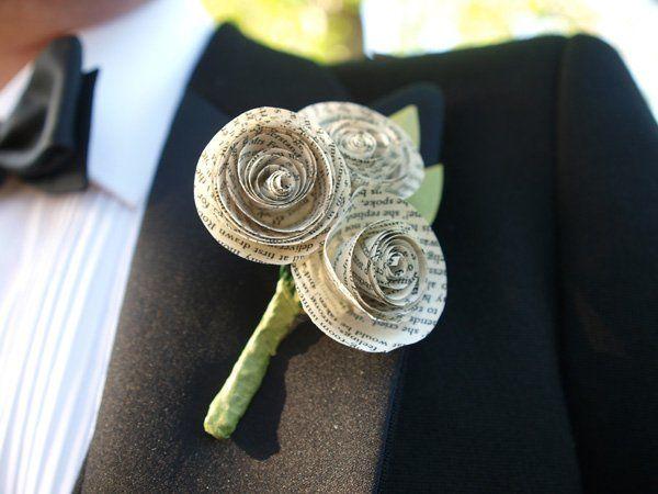 زفاف - Tons Of Paper Flower Inspiration For Your Wedding (or Paper Anniversary