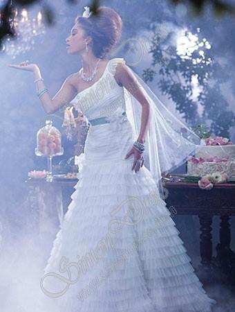 Hochzeit - Alfred Angelo Sapphire Wedding Dresses - Style 236