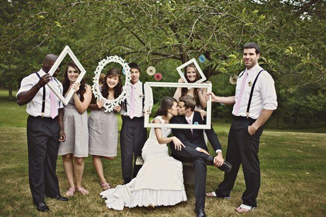 Свадьба - 10 Creative Ways To Add Frames To Your Wedding